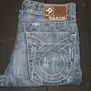 Big Star Pioneer Blue Bootcut Jeans